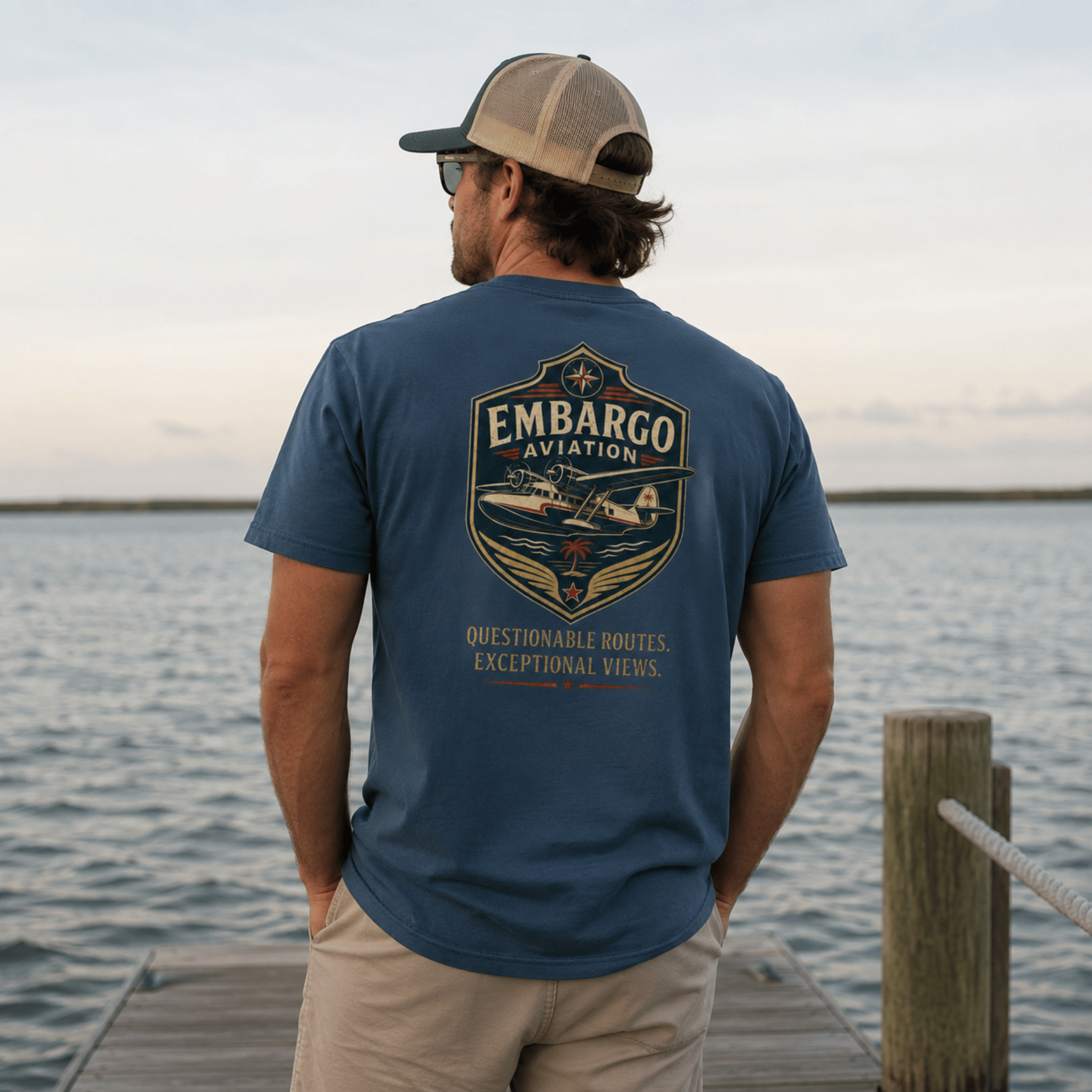 Embargo Aviation Crest T-shirt – Embargo Outfitters