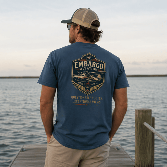 Embargo Aviation Crest T-shirt
