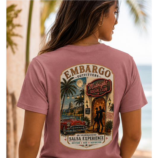 Women’s Midnight Social V-neck t-shirt